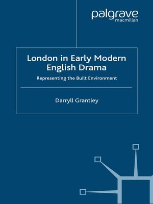 cover image of London in Early Modern English Drama